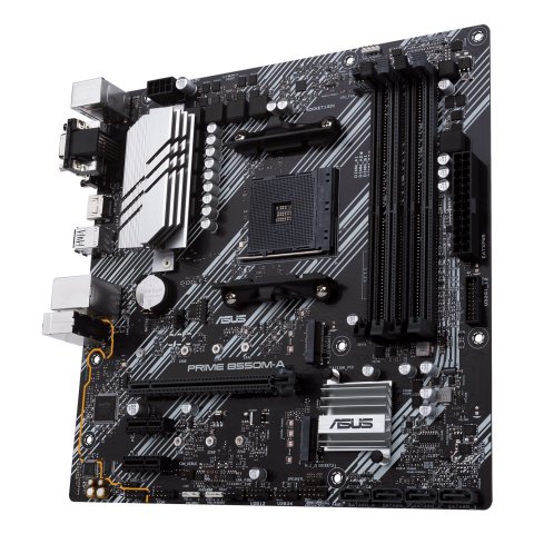 Pb Asus Prime B550m-a csm Skt Am4 M-atx Ddr4-3200mhz Hdmi Dvi Vga 1xpcie 4.0 3pcie 3.0 3xm.2 Glan 8usb3.2