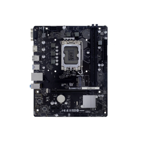 Pb Biostar H610mhc 2.0 M-atx Skt 1700  2xddr4...