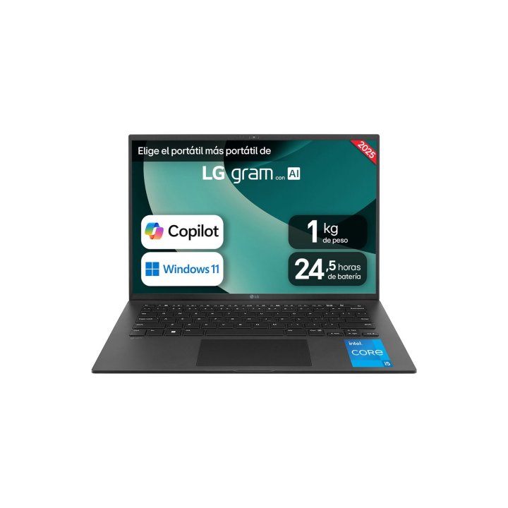 Portatil Lg Gram 14 I5-1334u 14" 1920x1200 16gb 512gb M.2 Tunderbolt Displayport Usb-c W11pro 1.90k