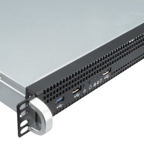 Caja Rack 19" 1u Unykach Uk1029 Filtro Frontal Antipolvo Usb 2.0 Y 3.0