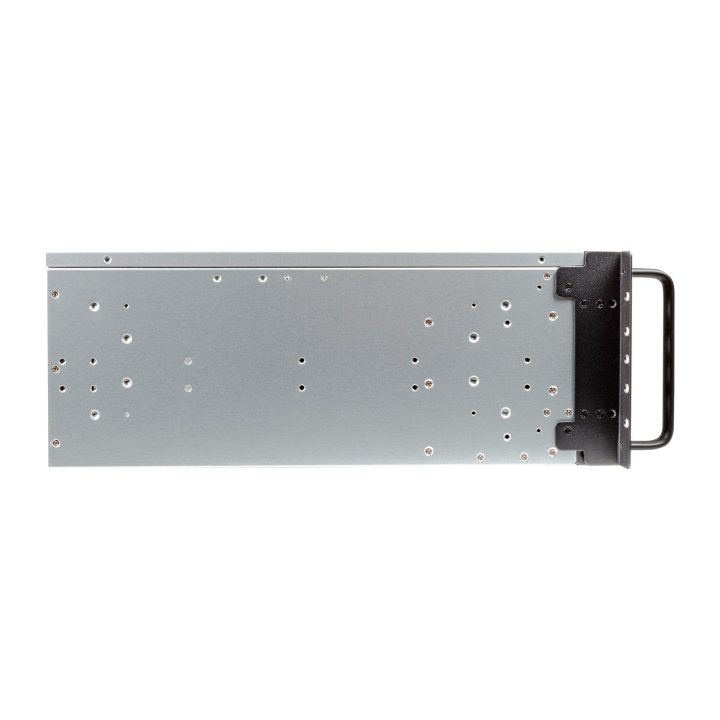 Caja Rack 19" Unykach Uk51918 4u Atx Color Plata Negro 3 Bahias 1x Usb3.0 1xusb-c F.a Atx  Redundante Cierre Con Llave