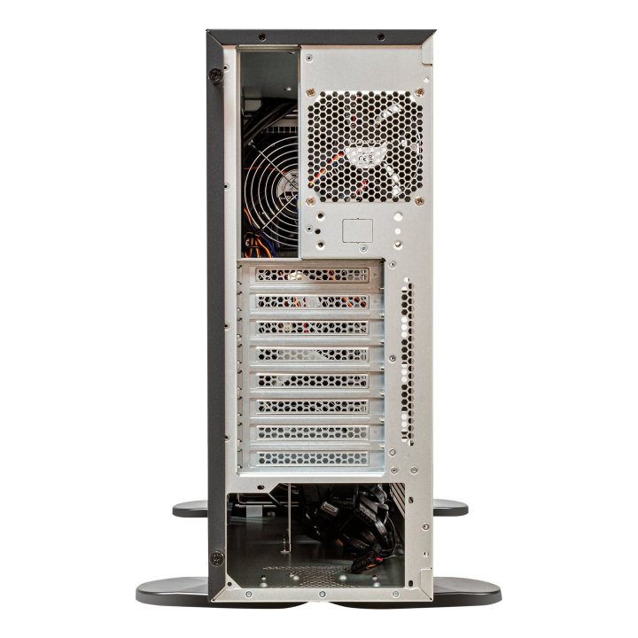 Caja Rack 19" Unykach Uk80.40.630 4u Admite 4 Gpus 8 Bahias 3.5" Y 2 De 2.5" 2xusb 3.0 1x Usb-c 3.1 Atx