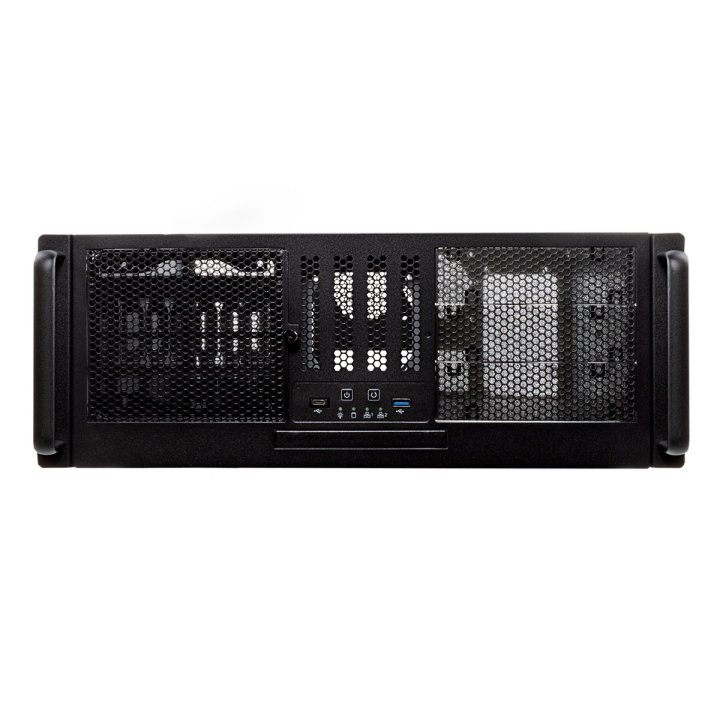 Caja Rack 19" 4u Unykach Uk4329 Rejilla Frontal Con Filtro Antipolvo Usb 3.0 Y Usb Type C 2ªgen