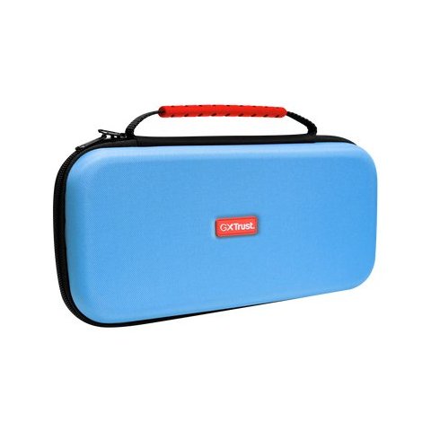 Funda Rigida Nintendo Switch 2 Trust Gxt 1251b Color Azul