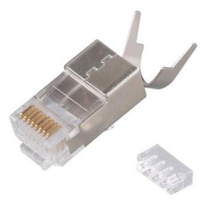 Kit 100 Conectores Rj45 Equip Categoria 8.1 Apantallado 121148 2