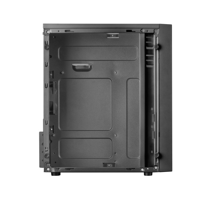 Caja Microatx Gaming Mars Gaming Mcm Black Frontal Linea Rgb Ventana Lateral Total Usb3.0 + Usb 2.0 Sin Fuente De Alimentacio