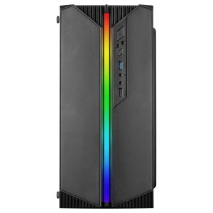 Caja Microatx Gaming Mars Gaming Mc-s1 Black Frontal Argb Ventilador Traser Frgb Ventana Lateral Sin Fuente De Alimentacion 2