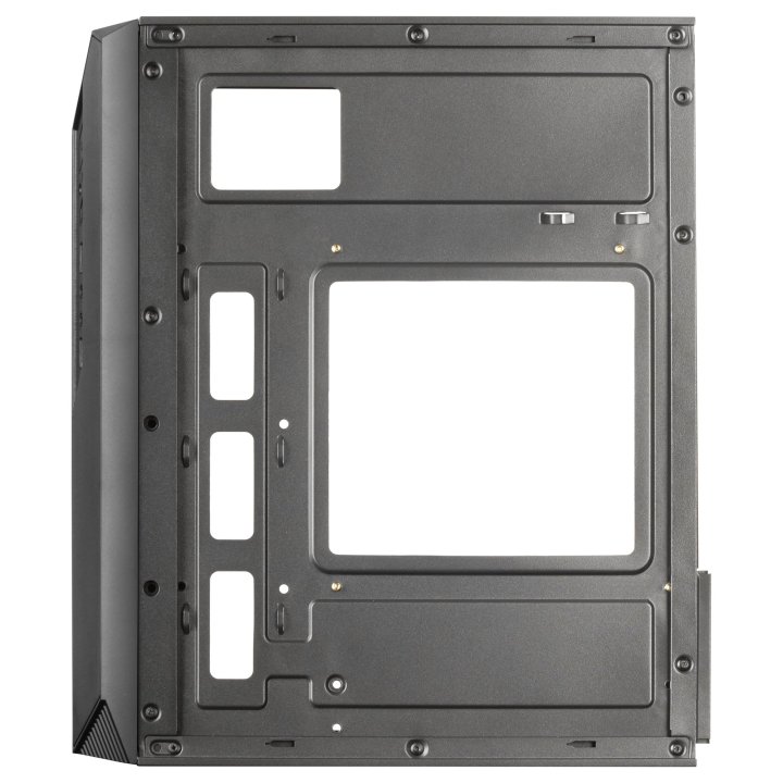 Caja Microatx Gaming Mars Gaming Mc-s1 Black Frontal Argb Ventilador Traser Frgb Ventana Lateral Sin Fuente De Alimentacion