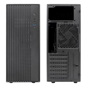 Caja Atx Semitorre Coolbox A850 Gpu Max. 330mm 1x3.5 2x2.5 Negro