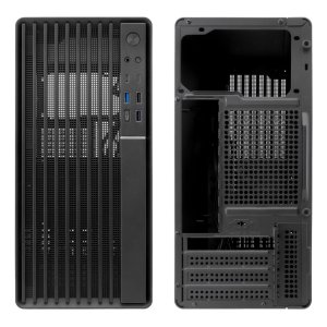 Caja Microatx Coolbox M840 Gpu 265mm 1x3.5 2x2.5 Color Negro
