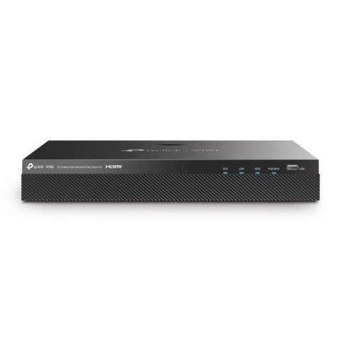 Grabador De Video Tp-link Vigi Nvr2016h-16mp 4k 16 Canales Rj45 Vga 16mp H.265+ 2xsata Esata Usb Poe