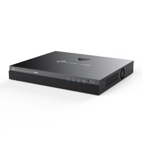 Grabador De Video Tp-link Vigi Nvr2016h-16mp 4k 16 Canales Rj45 Vga 16mp H.265+ 2xsata Esata Usb Poe