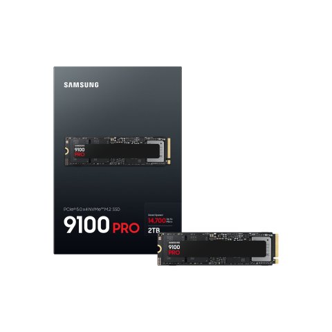 Disco M.2 Nvme 2tb Samsung 9100pro Mz-vap2t0bw  Pcie 5.0 Read 7450mbps Write 13300mbps