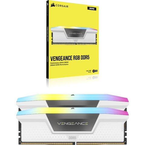 Ddr5 64gb Kit 2x32gb Corsair Vengeance Rgb Ddr5 6000mhz  Cl30 Memoria Dual Cmh64gx5m2b6000c30w