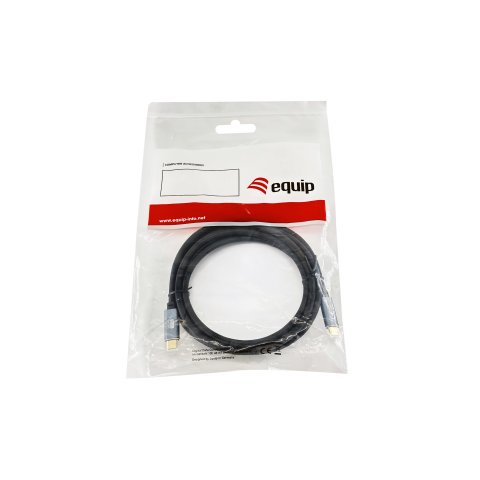 Cable Usb-c Macho Usb-c Macho Usb 3.2 2m Transferencia 10g 5a  4k (100w) Color Negro