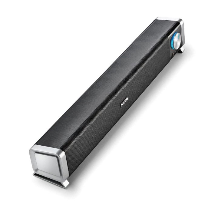 Barra De Sonido Bluetooth Ngs Sb500-bt 20w Alimentado Por Usb Jack 3.5 Control De Volumen Negro