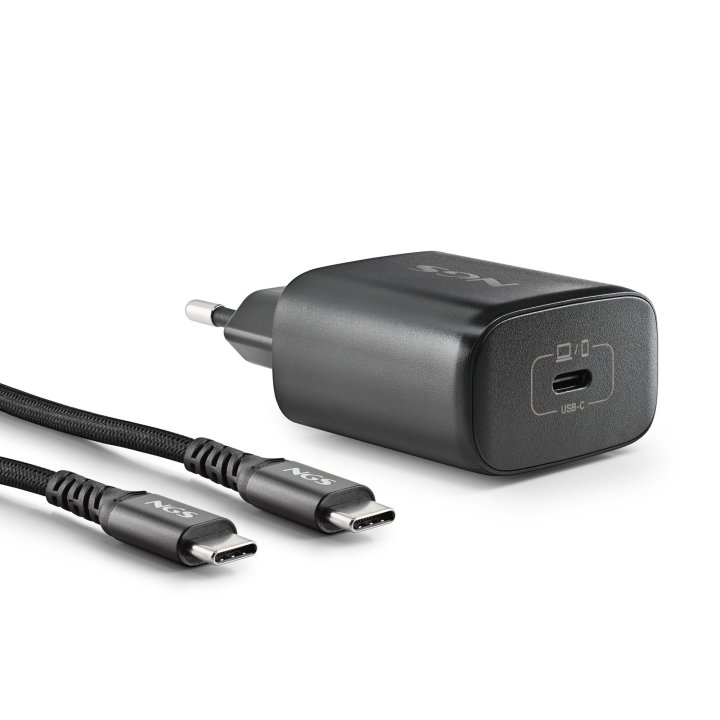 Cargador De Pared Ngs Bud 45w Gan 1xusb-c Incluye Cable De Carga