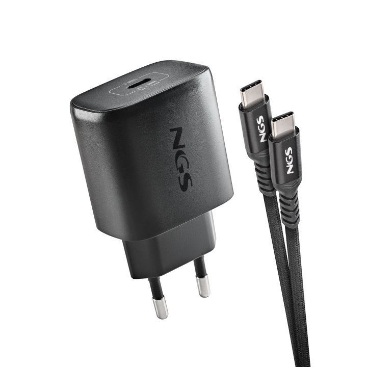 Cargador De Pared Ngs Bud 65w Gan 1xusb-c Incluye Cable De Carga