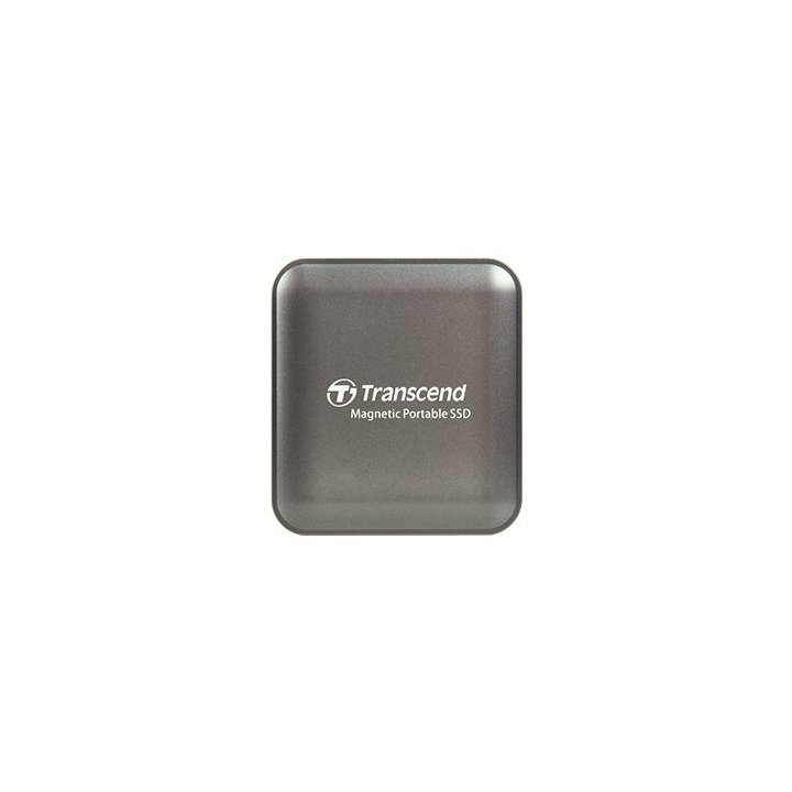 Disco Ssd Externo 2tb Transcend Magnetico (magsafe) Usb-c Read write 2000mb s Color Negro