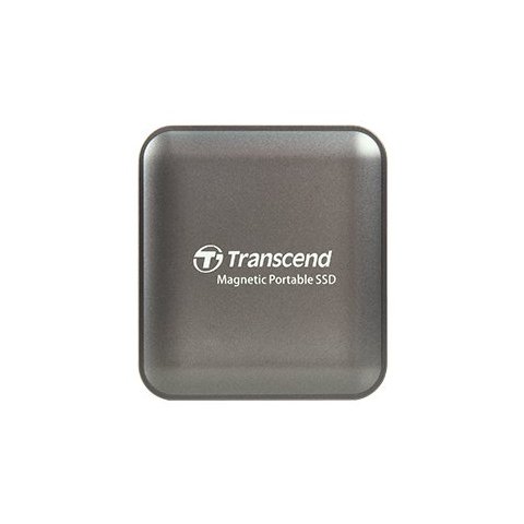 Disco Ssd Externo 2tb Transcend Magnetico (magsafe) Usb-c Read write 2000mb s Color Negro