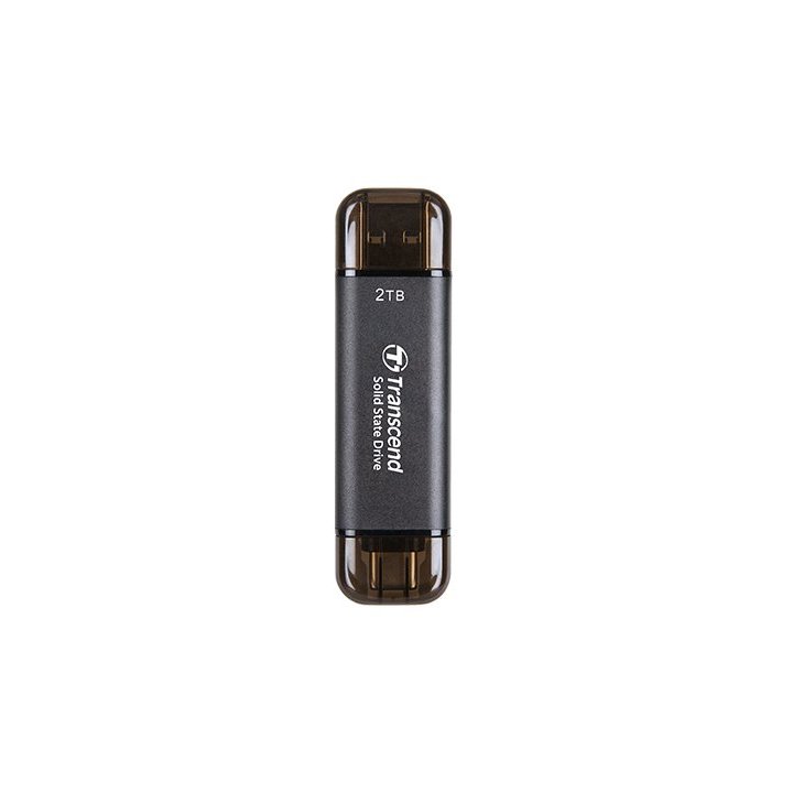 Memoria Usb-c usb-a 2tb Transcend Ssd Usb 10gbps Escritura 950mb s Lectura 1050mb s
