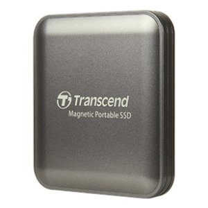 Disco Ssd Externo 1tb Transcend Magnetico (magsafe) Usb-c Read write 2000mb s Color Negro 2