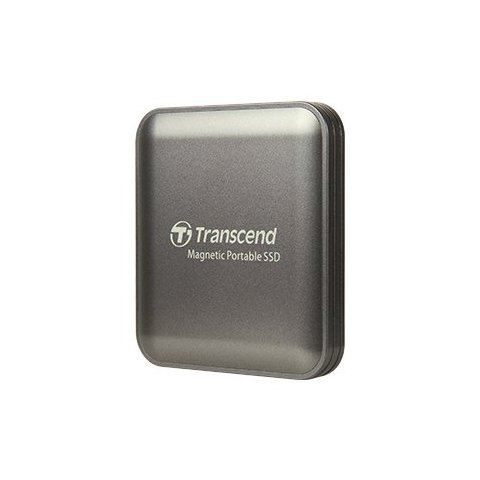 Disco Ssd Externo 1tb Transcend Magnetico (magsafe) Usb-c Read write 2000mb s Color Negro