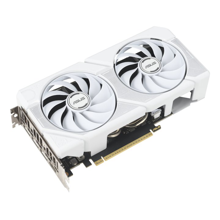Vga Asus Geforce Rtx 5060 Ti Oc Dual 8gb Ddr7 3xdp 1xhdmi 2602 Mhz Cuda 4608 128bit Dual Fan Blanco