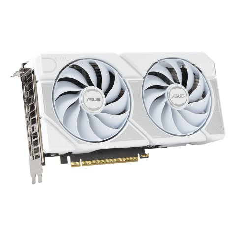 Vga Asus Geforce Rtx 5060 Ti Oc Dual 8gb Ddr7 3xdp 1xhdmi 2602 Mhz Cuda 4608 128bit Dual Fan Blanco