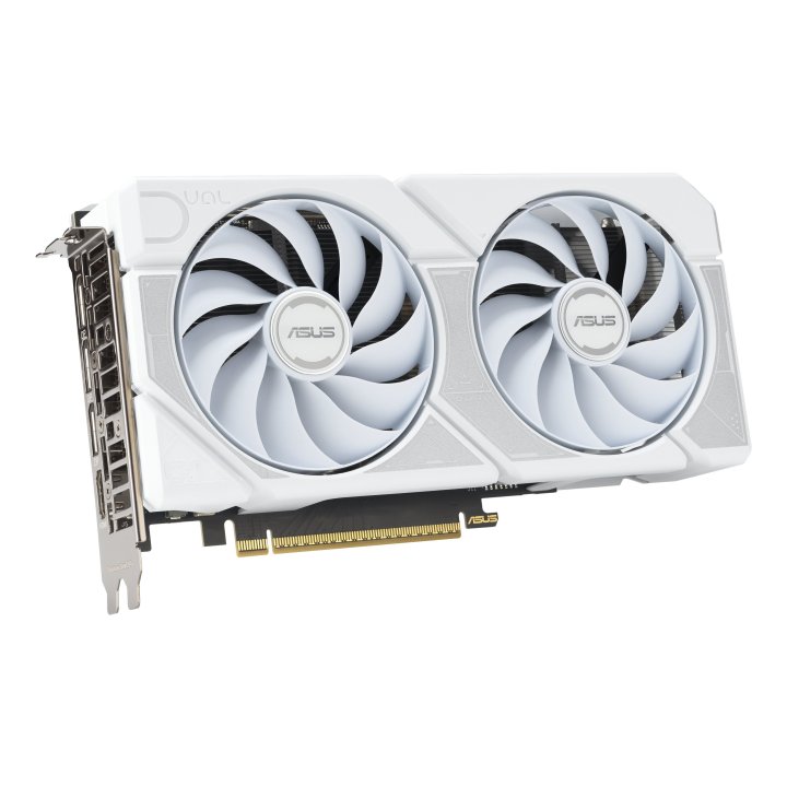 Vga Asus Geforce Dual Rtx 5060 Ti Oc 16gb Ddr7 3xdp 1xhdmi 2602 Mhz Cuda 4608 128bit Dual Fan Blanco