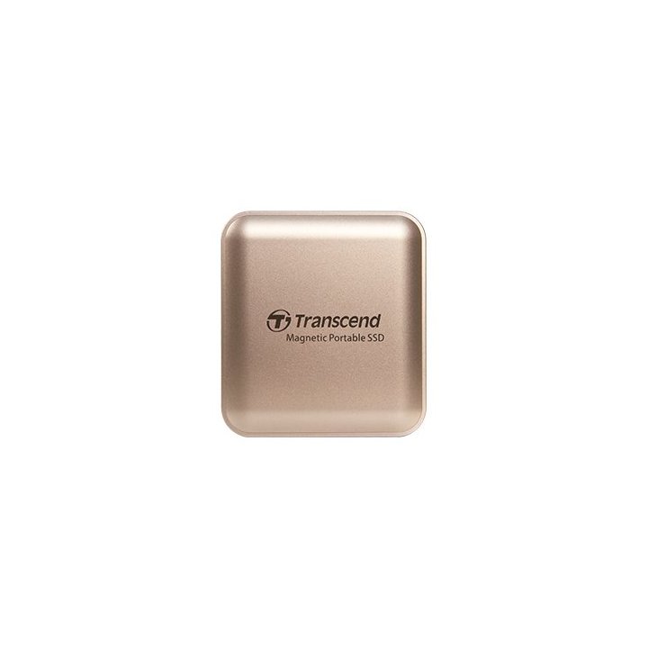 Disco Ssd Externo 1tb Transcend Magnetico (magsafe) Usb-c Read write 2000mb s Color Negro