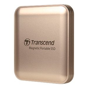 Disco Ssd Externo 1tb Transcend Magnetico (magsafe) Usb-c Read write 2000mb s Color Negro 2