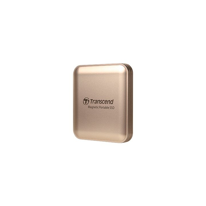 Disco Ssd Externo 1tb Transcend Magnetico (magsafe) Usb-c Read write 2000mb s Color Negro