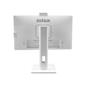 Monitor 24" Dp Hdmi Vga Nilox Nxm24rweb02w Ips Fhd 120hz 4ms 250cd m² Webcam Vesa 100x100 Blanco 2