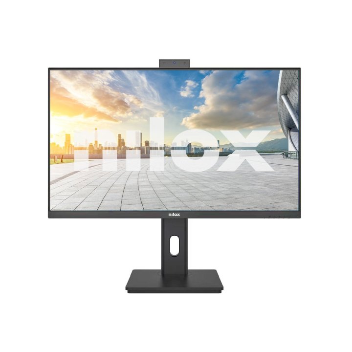 Monitor 24" Dp Hdmi Nilox Nxm24rweb0265 Ips Fhd 120hz 4ms 250cd m² Webcam 2x3w Vesa 100x100usb-c 65w