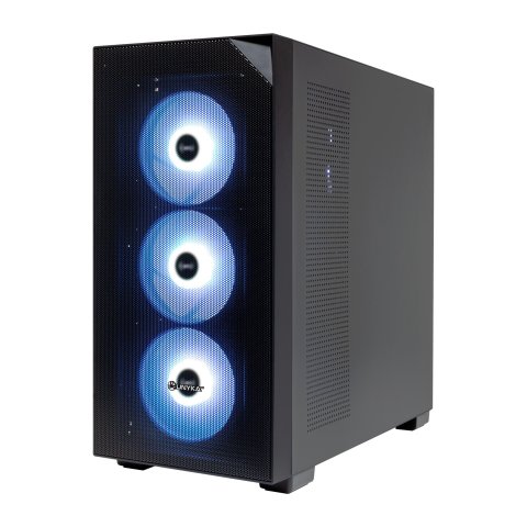 Caja E-atx Torre Unyka Revelat Mesh Black 2x3.5" 2x2.5" 2xusb3.0 1xusb-c Gpu 425mm 