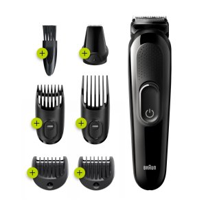 Cortapelo Braun Mgk3225 6 En 1 6 Cabezales Recargable 2