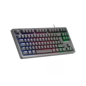 Teclado H-mech Gaming Mars Gaming Mk023 Color Negro Tamaño Compacto Tkl Iluminacion Rgb