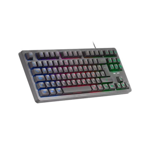 Teclado H-mech Gaming Mars Gaming Mk023 Color Negro Tamaño Compacto Tkl Iluminacion Rgb