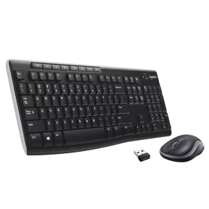 Teclado Y Mouse Logitech Wireless Logitech Mk270 P n 920-004513