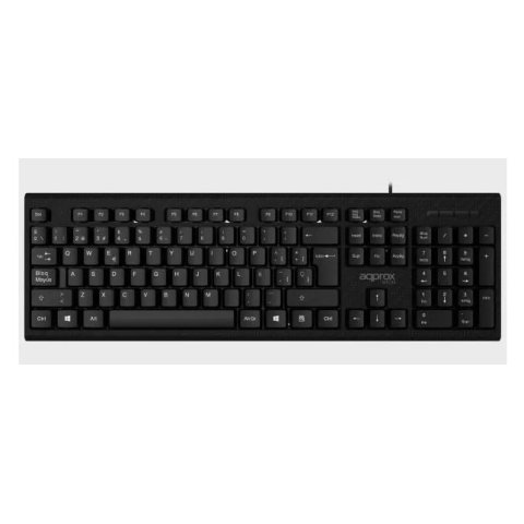 Teclado Y Mouse Approx Appmx235 Usb 1200dpi Teclado Ligero Y Elegante