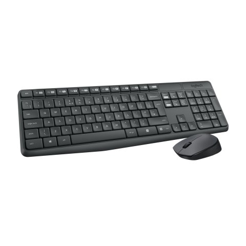 Teclado Y Mouse Logitech Wireless Mk235 P n 920-007919