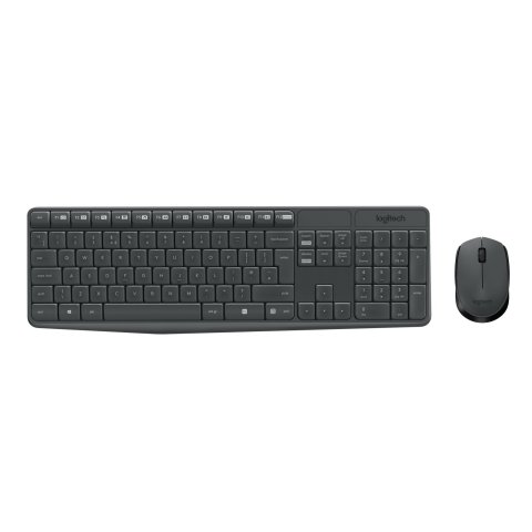 Teclado Y Mouse Logitech Wireless Mk235 P n 920-007919