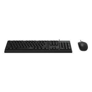 Teclado Y Mouse Rapoo Nx1500 1000dpi Cable 1,5m Color Negro 2