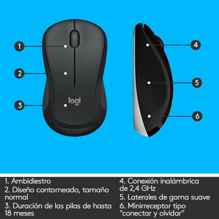 Teclado Y Mouse Logitech Wireless Mk540 Adavanced Unifyng P n  920-008680