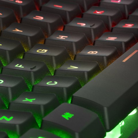 Teclado Mouse Y Alfombrilla Mars Gaming Mcpx Black Telcado Hibrido H-mech Mouse Ultra Ligero 10k Y Alfombrilla Xxl