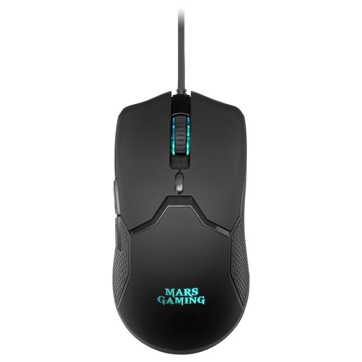 Teclado Mouse Y Alfombrilla Mars Gaming Mcpx Black Telcado Hibrido H-mech Mouse Ultra Ligero 10k Y Alfombrilla Xxl
