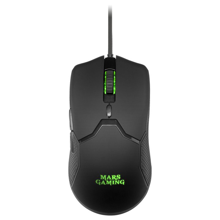 Teclado Mouse Y Alfombrilla Mars Gaming Mcpx Black Telcado Hibrido H-mech Mouse Ultra Ligero 10k Y Alfombrilla Xxl