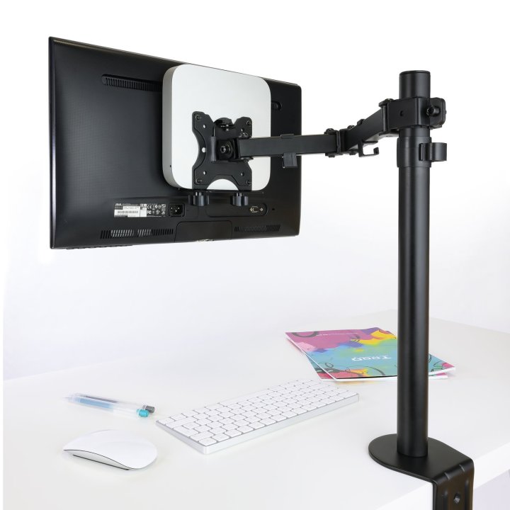 Soporte Para Mini Pc Tooq Tcch0001-b Max. 5kg Monitor escritorio monitor mastil Negro
