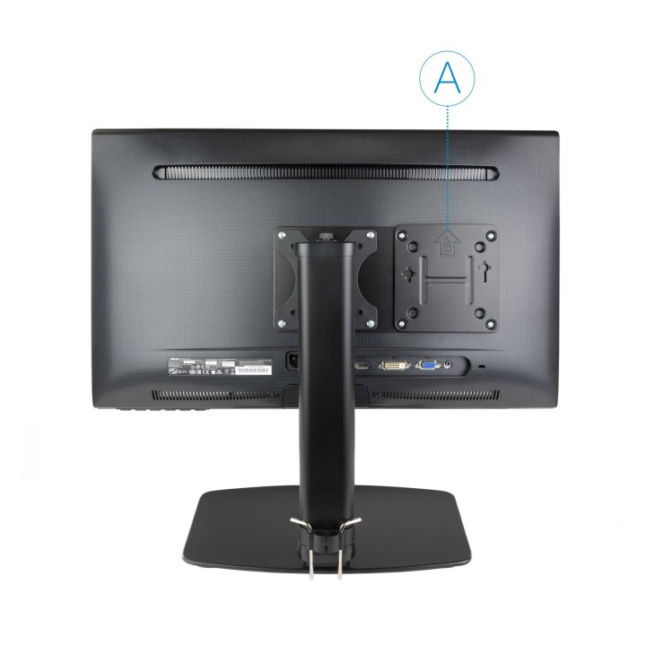 Soporte Para Mini Pc Tooq Tcch0007-b Vesa 75x75 Carga Maxima 3kg